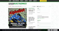 Desktop Screenshot of open-electronics.org